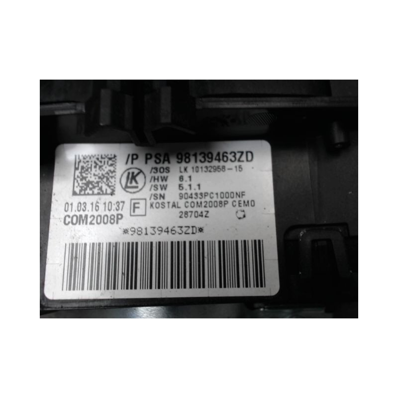 BLOC COMMODOS CITROEN C4 CACTUS