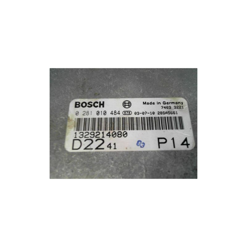 CALCULATEUR MOTEUR PEUGEOT BOXER 290CS TOLE 02-2006