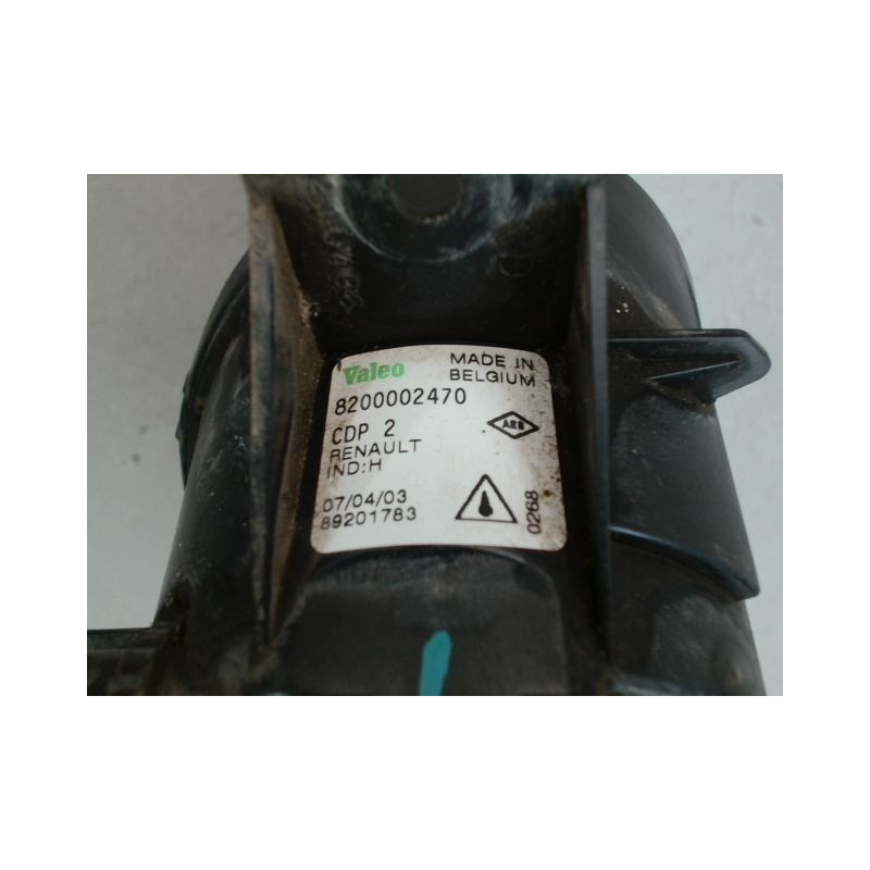 PHARE ANTIBROUILLARD AVANT DROIT RENAULT CLIO