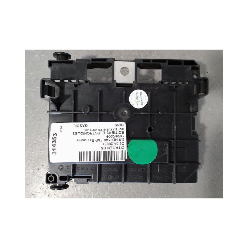 BOITE A FUSIBLES CITROEN C5 2008-