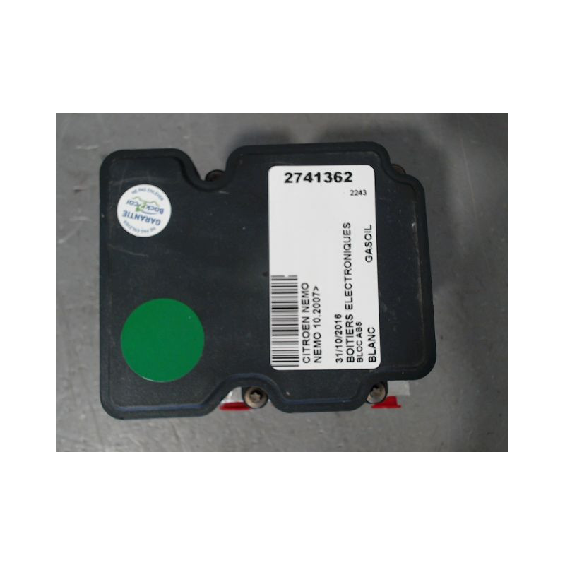 UNITE HYDRAULIQUE ABS CITROEN NEMO 2007-
