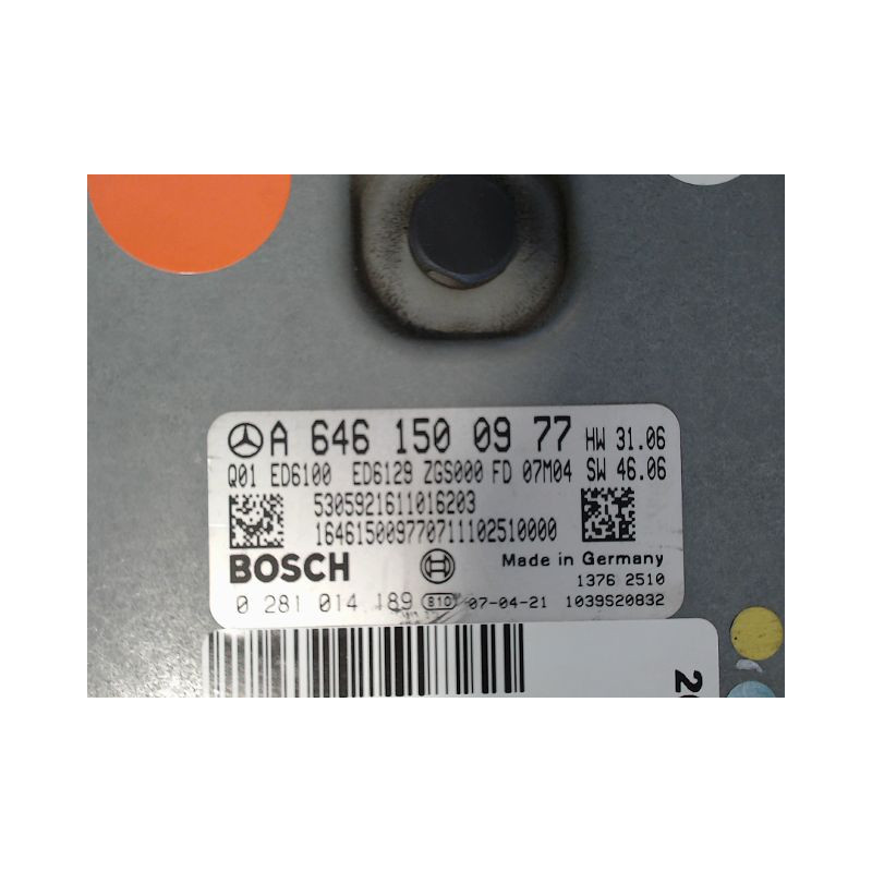 CALCULATEUR MOTEUR MERCEDES VIANO