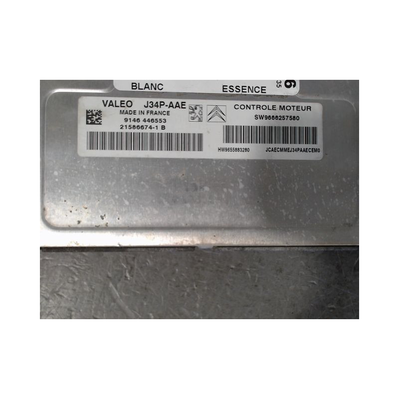 CALCULATEUR MOTEUR PEUGEOT 206