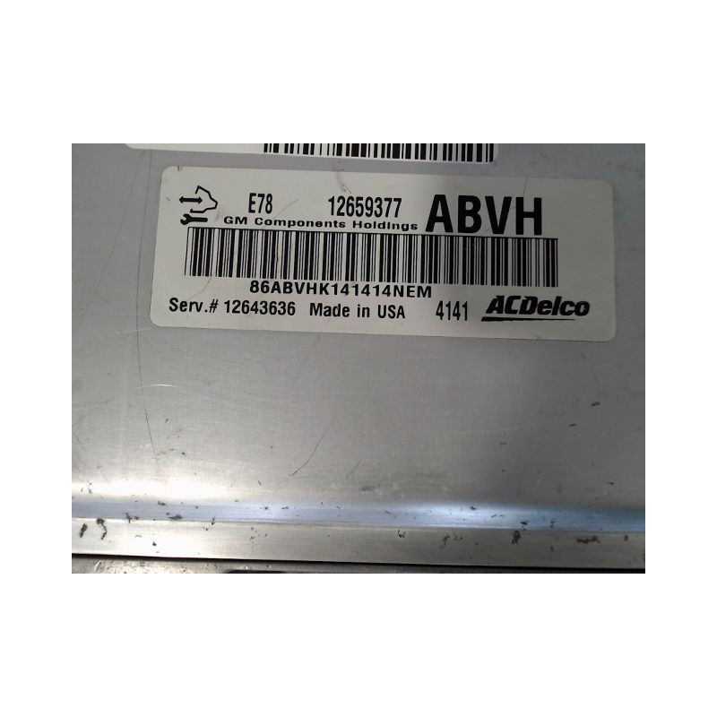 CALCULATEUR MOTEUR OPEL MERIVA