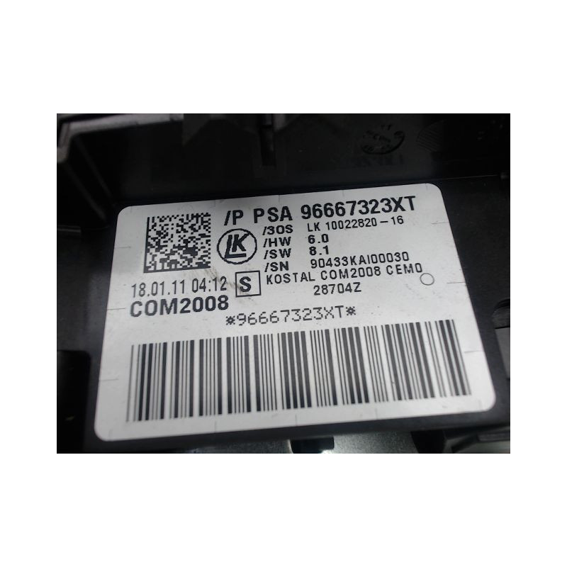 BLOC COMMODOS CITROEN C3