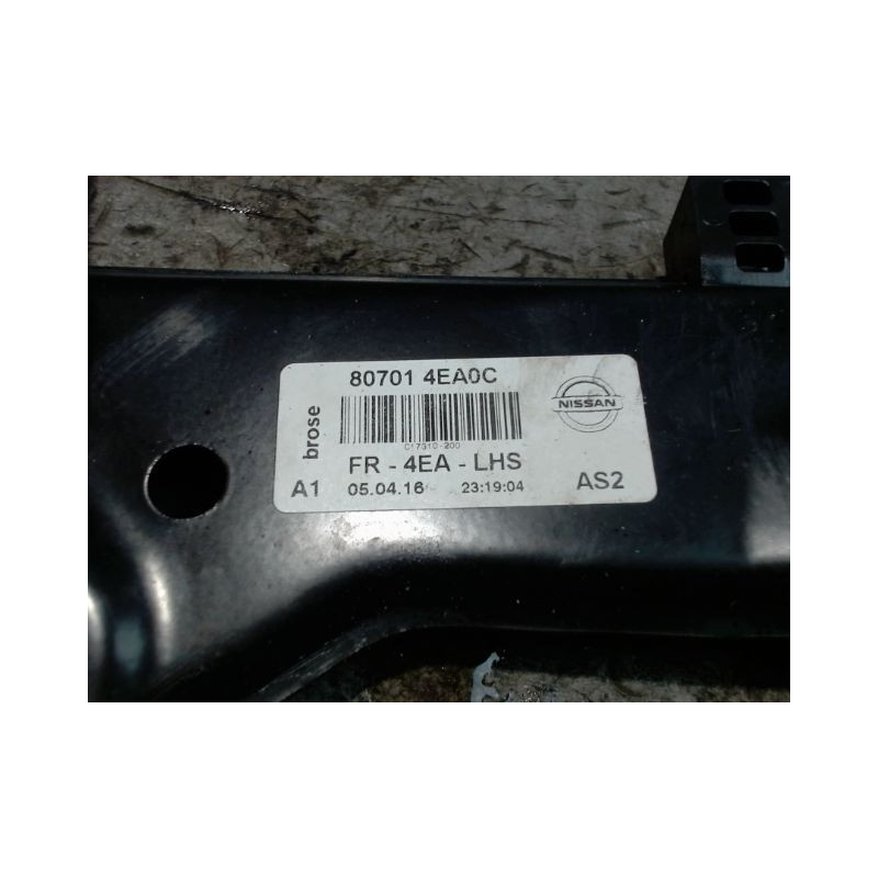 MECANISME+MOTEUR LEVE-GLACE AVANT GAUCHE NISSAN QHASQAI 2007-
