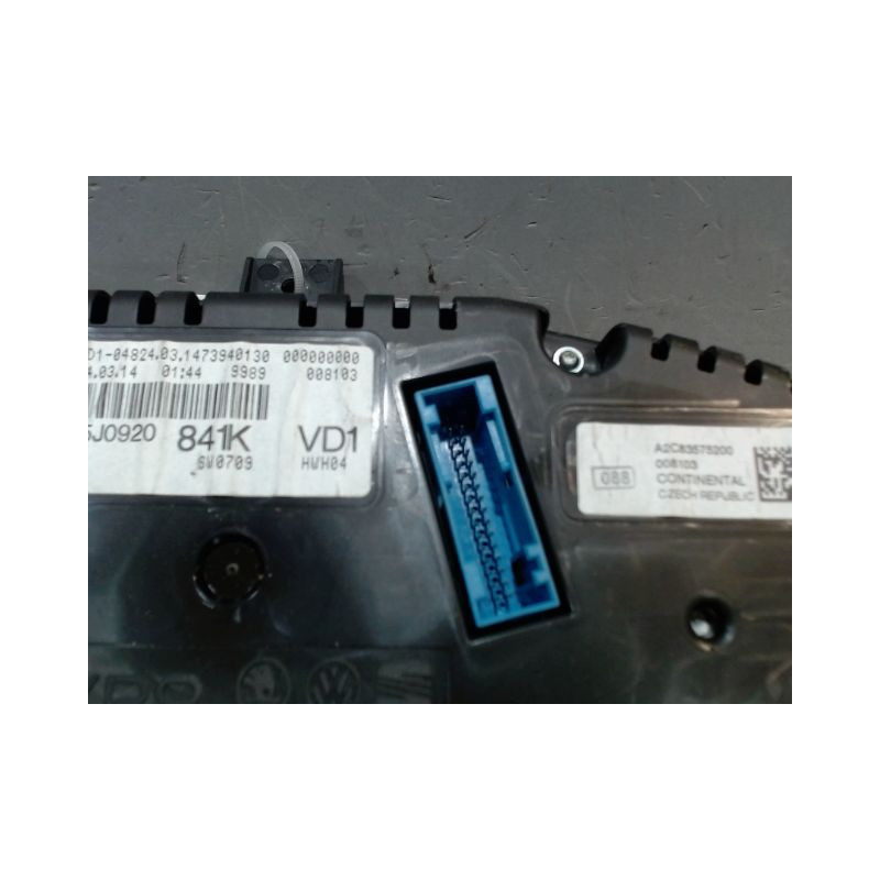 BLOC COMPTEURS SKODA FABIA