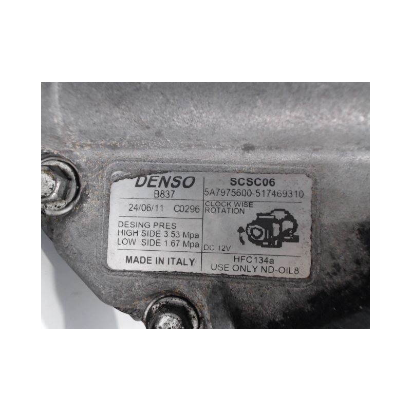 COMPRESSEUR AIR CONDITIONNE FORD KA 2008-