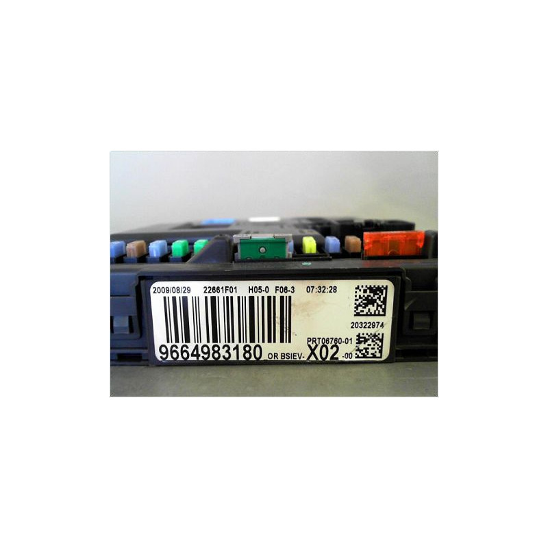 BOITIER GESTION HABITACLE CITROEN C3 PICASSO 09-12