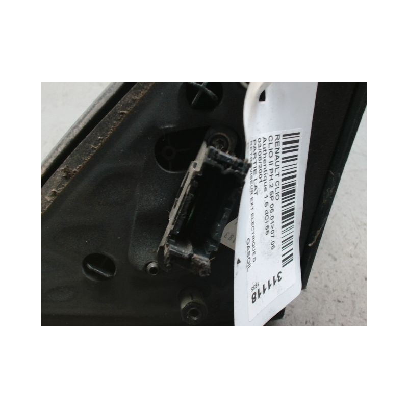 RETROVISEUR EXTERIEUR ELECTRIQUE DROIT RENAULT CLIO II PH.2 01-06