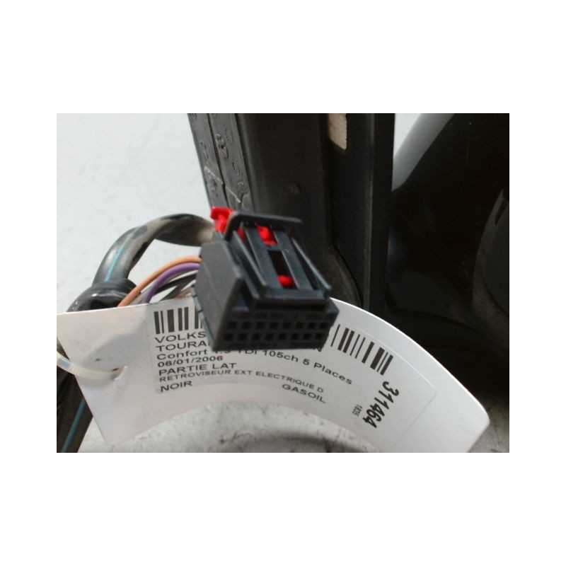 RETROVISEUR EXTERIEUR ELECTRIQUE DROIT VOLKSWAGEN TOURAN
