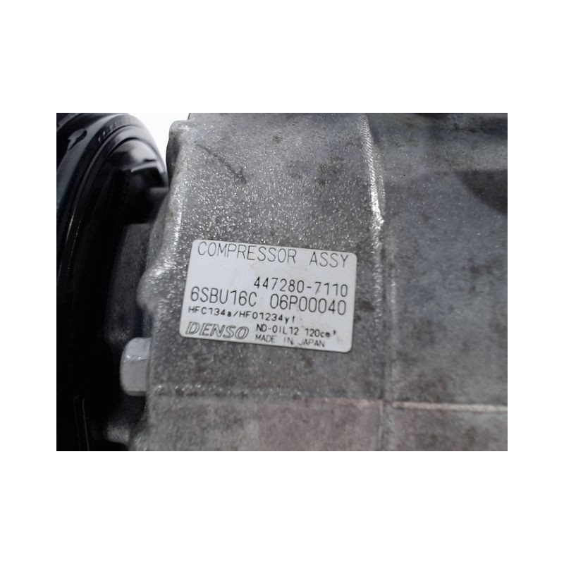 COMPRESSEUR AIR CONDITIONNE MERCEDES CLASSE B 2008-