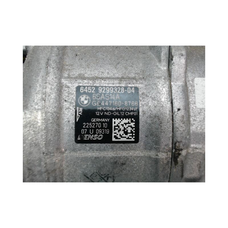 COMPRESSEUR AIR CONDITIONNE BMW SERIE 3