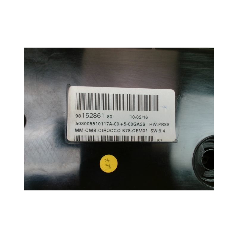 BLOC COMPTEURS CITROEN GRAND C4 PICASSO 2006-