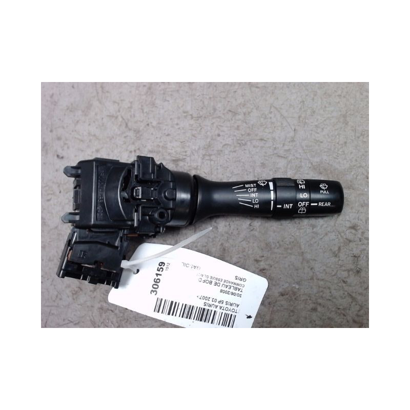 COMMANDE ESSUIE GLACE TOYOTA AURIS 2007-