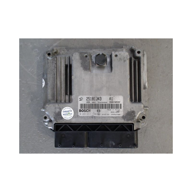 CALCULATEUR MOTEUR CHEVROLET CAPTIVA