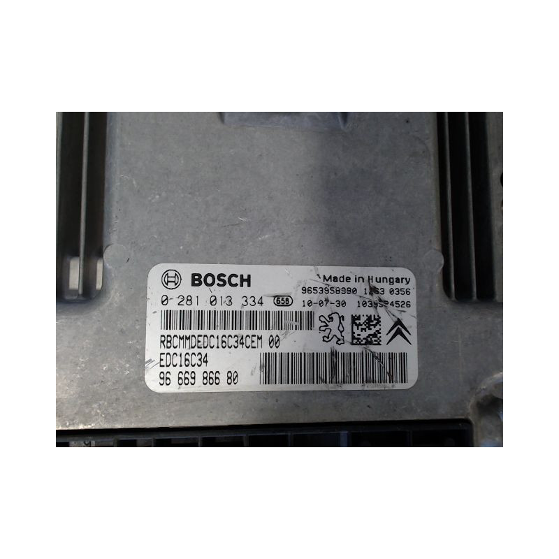 CALCULATEUR MOTEUR PEUGEOT 3008