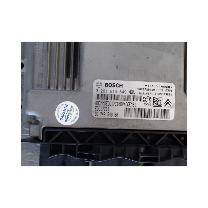 CALCULATEUR MOTEUR PEUGEOT 207
