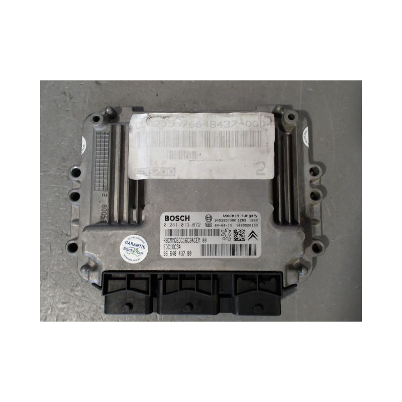 CALCULATEUR MOTEUR PEUGEOT 207