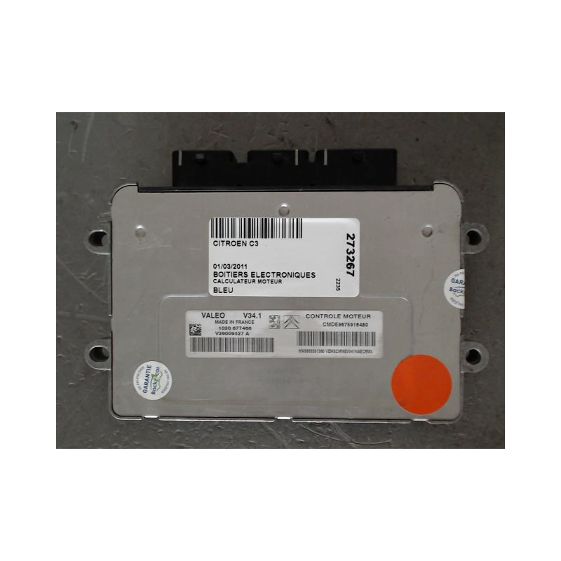 CALCULATEUR MOTEUR CITROEN C3