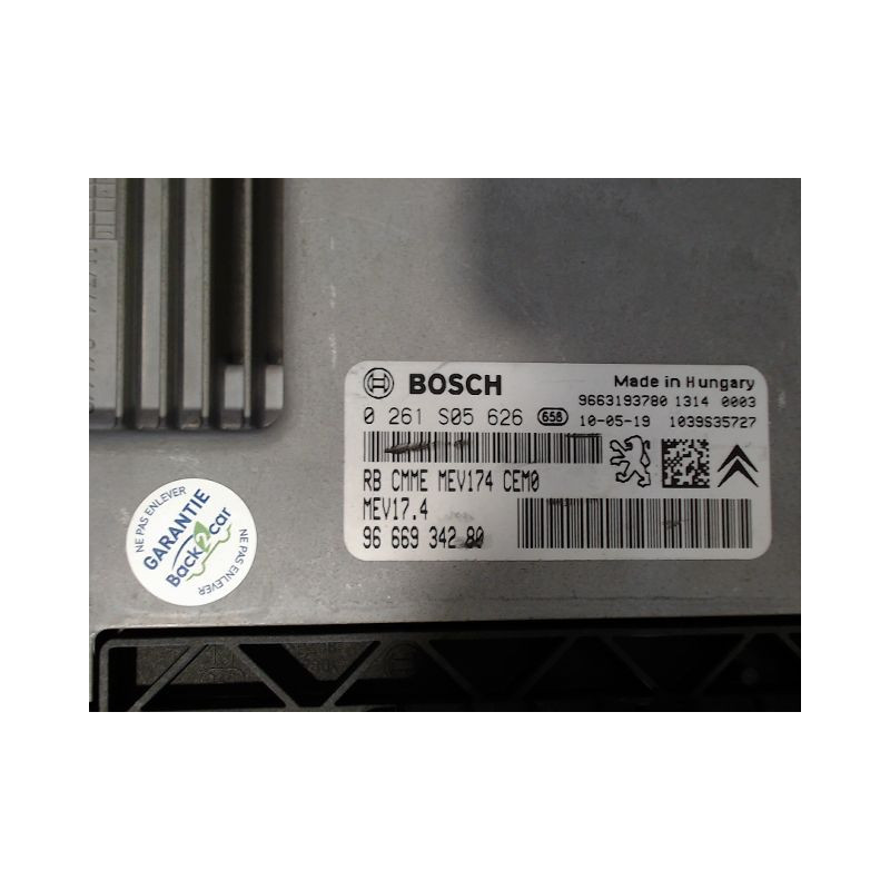 CALCULATEUR MOTEUR PEUGEOT 308