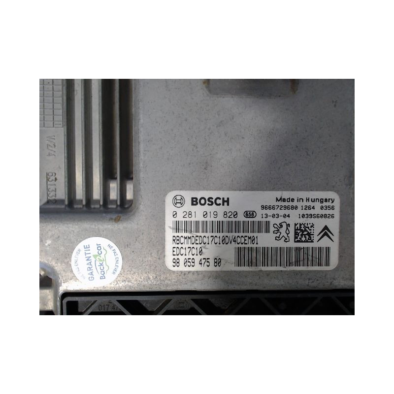 CALCULATEUR MOTEUR PEUGEOT 208