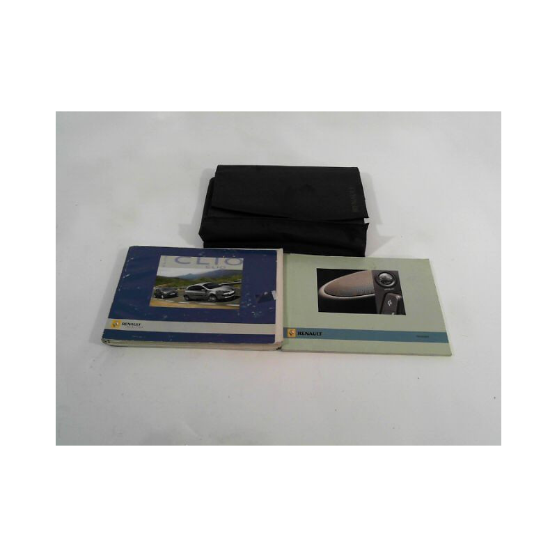MANUEL UTILISATION RENAULT CLIO III 2005-