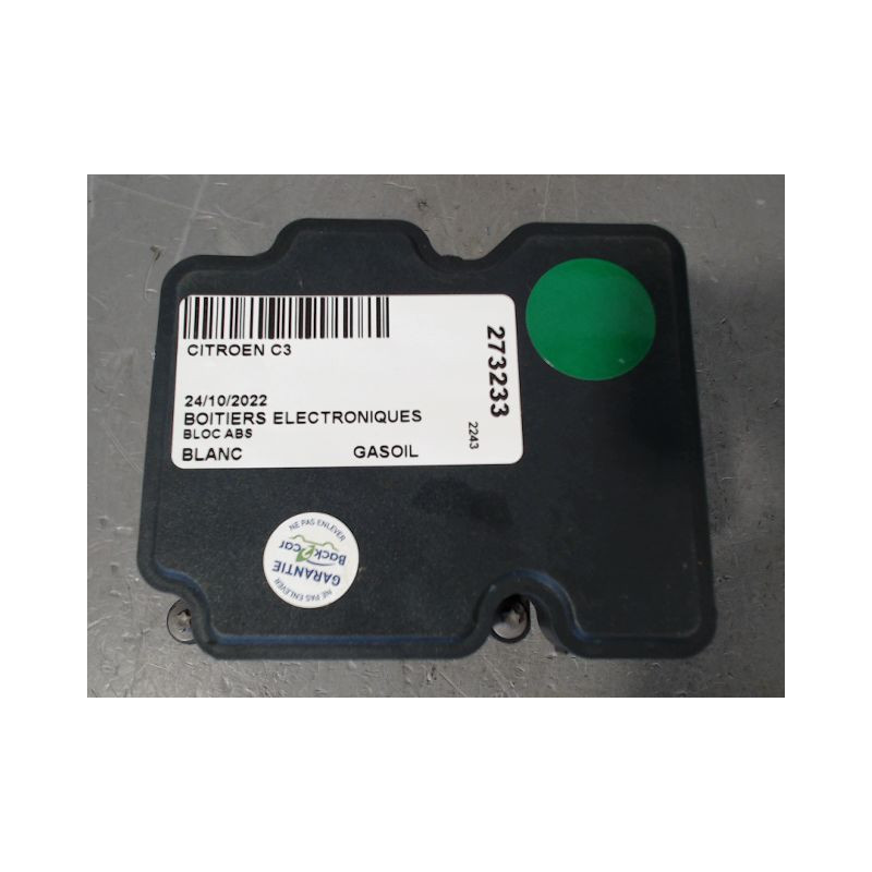 UNITE HYDRAULIQUE ABS CITROEN C3