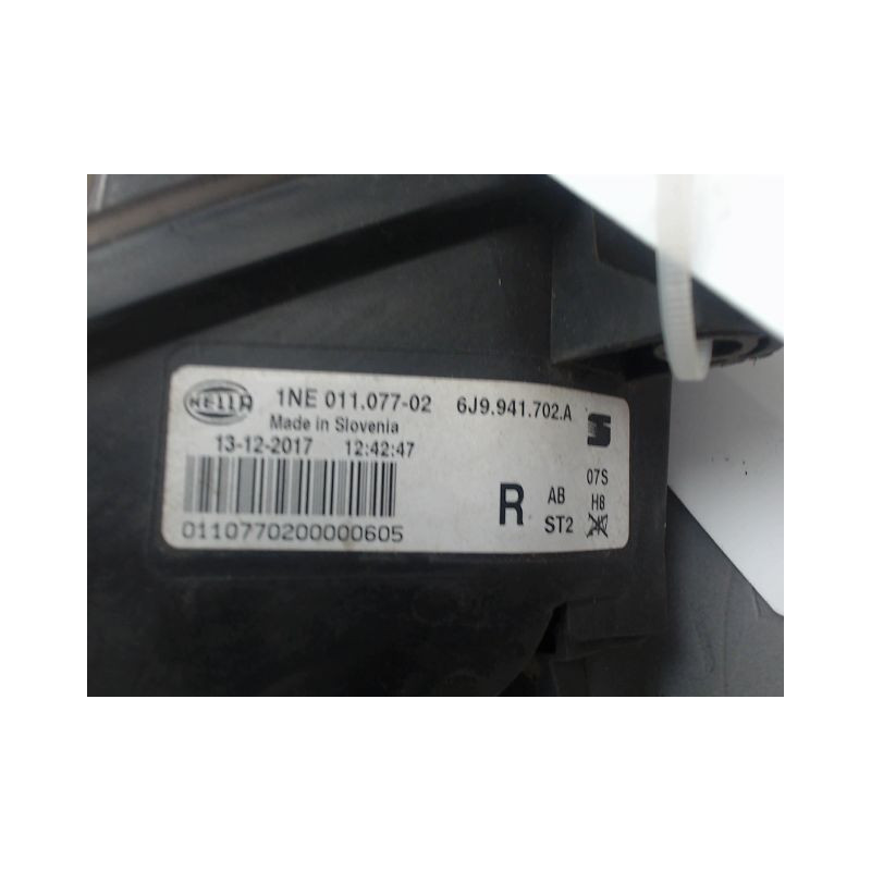 PHARE ANTIBROUILLARD AVANT DROIT SEAT IBIZA