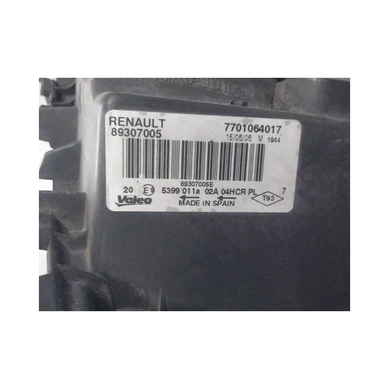 PHARE DROIT RENAULT MEGANE