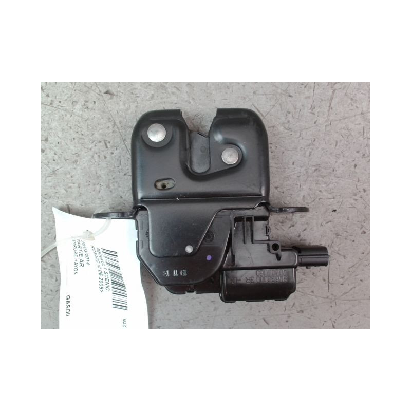 SERRURE HAYON  RENAULT SCENIC III 2009-