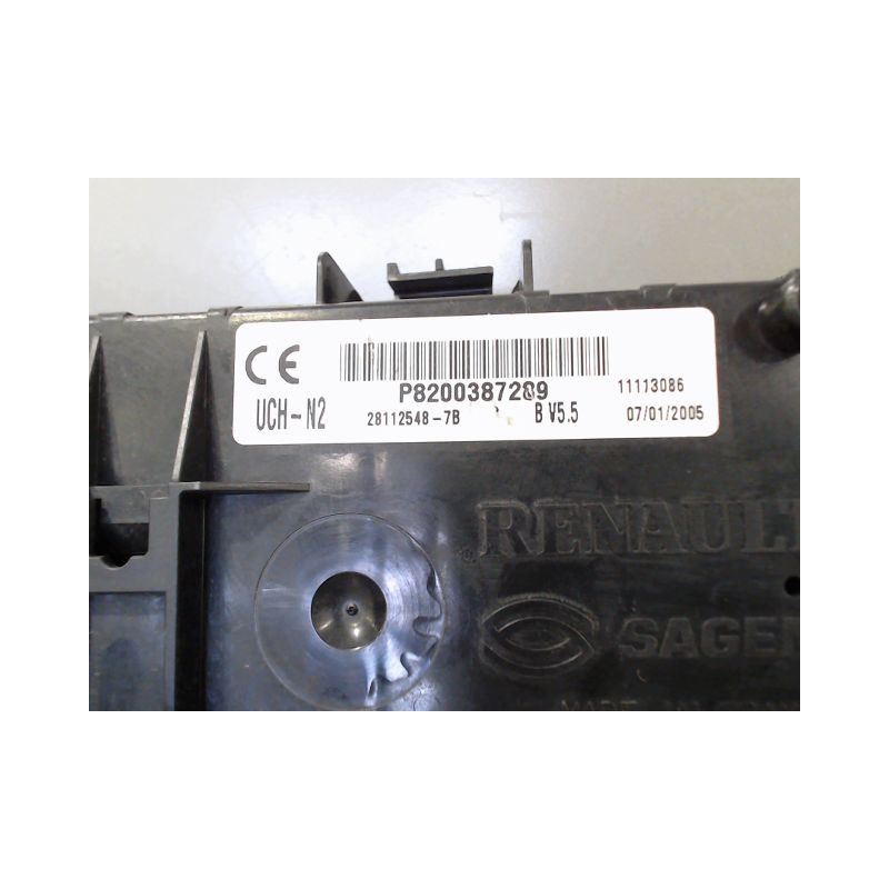 BOITIER GESTION HABITACLE RENAULT CLIO