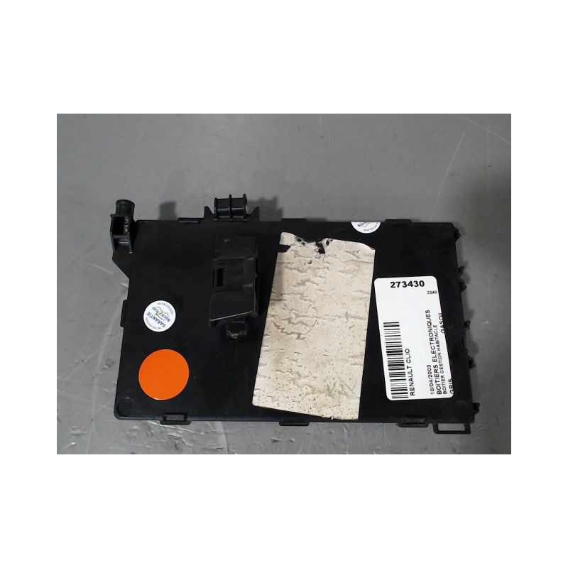 BOITIER GESTION HABITACLE RENAULT CLIO