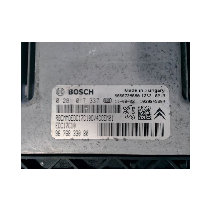 CALCULATEUR MOTEUR CITROEN C3
