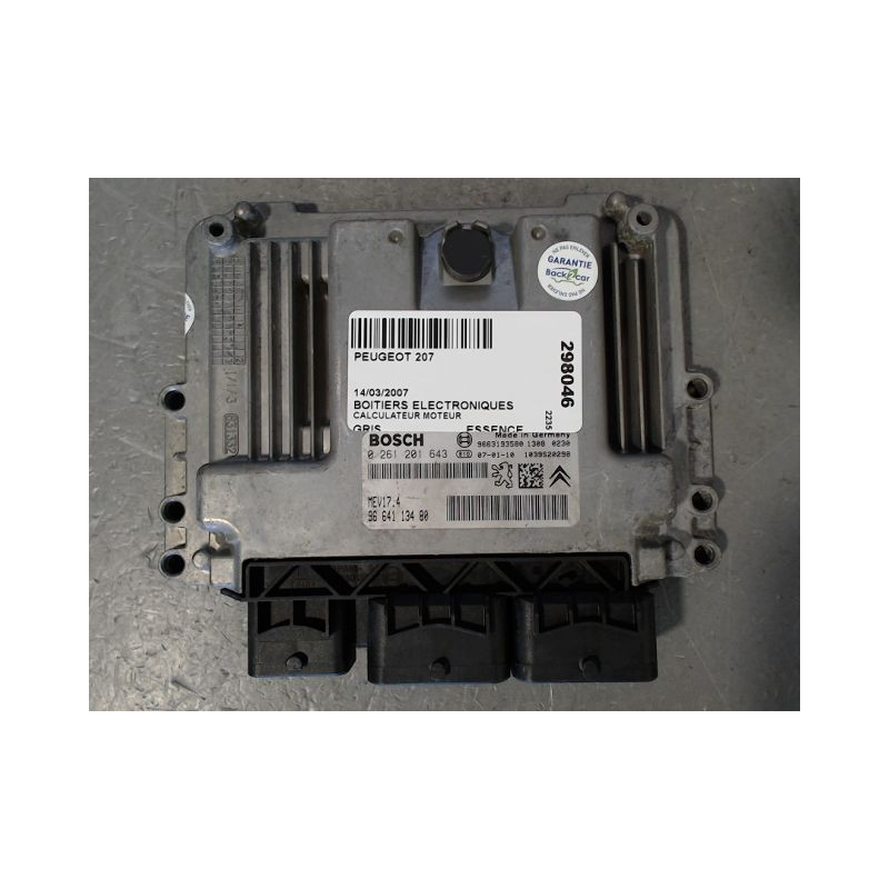 CALCULATEUR MOTEUR PEUGEOT 207