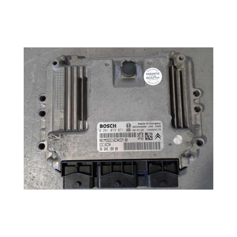 CALCULATEUR MOTEUR PEUGEOT PARTNER