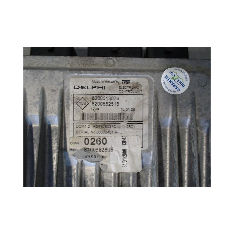 CALCULATEUR MOTEUR RENAULT KANGOO EXPRESS 2003-