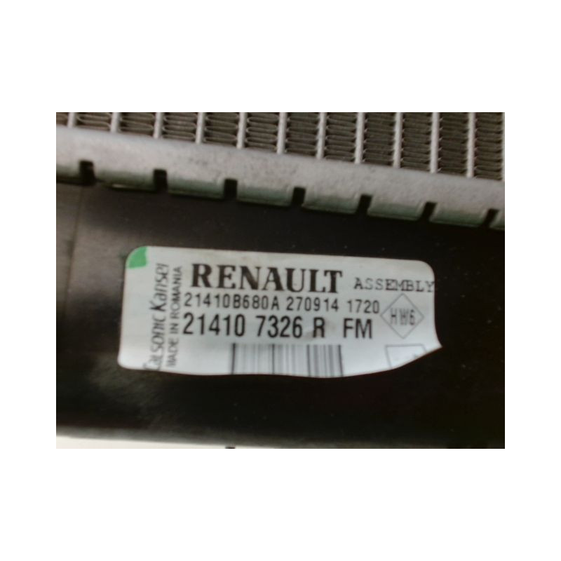 RADIATEUR RENAULT CLIO IV Phase 1 2012-...