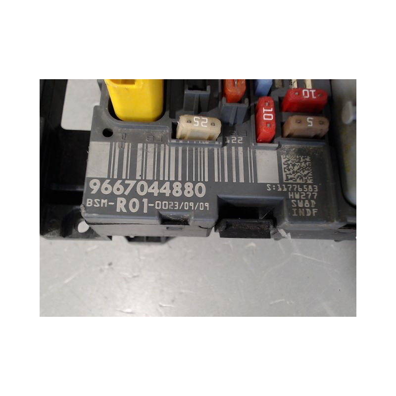 BOITE A FUSIBLES CITROEN GRAND C4 PICASSO