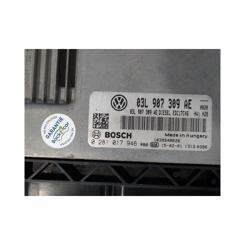 CALCULATEUR MOTEUR VOLKSWAGEN TIGUAN PH2 2011-2016