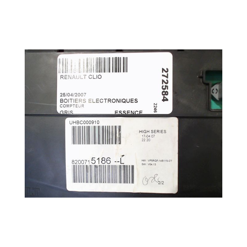 COMPTEUR RENAULT CLIO