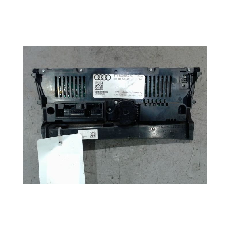 COMMANDE DE CHAUFFAGE AUDI A5
