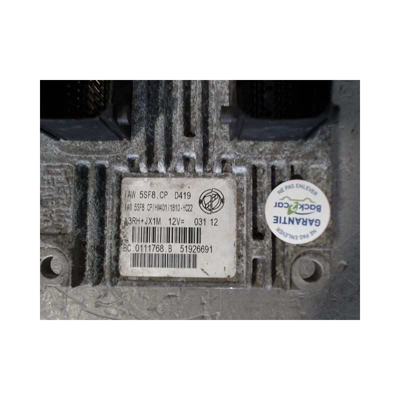 CALCULATEUR MOTEUR FIAT PANDA