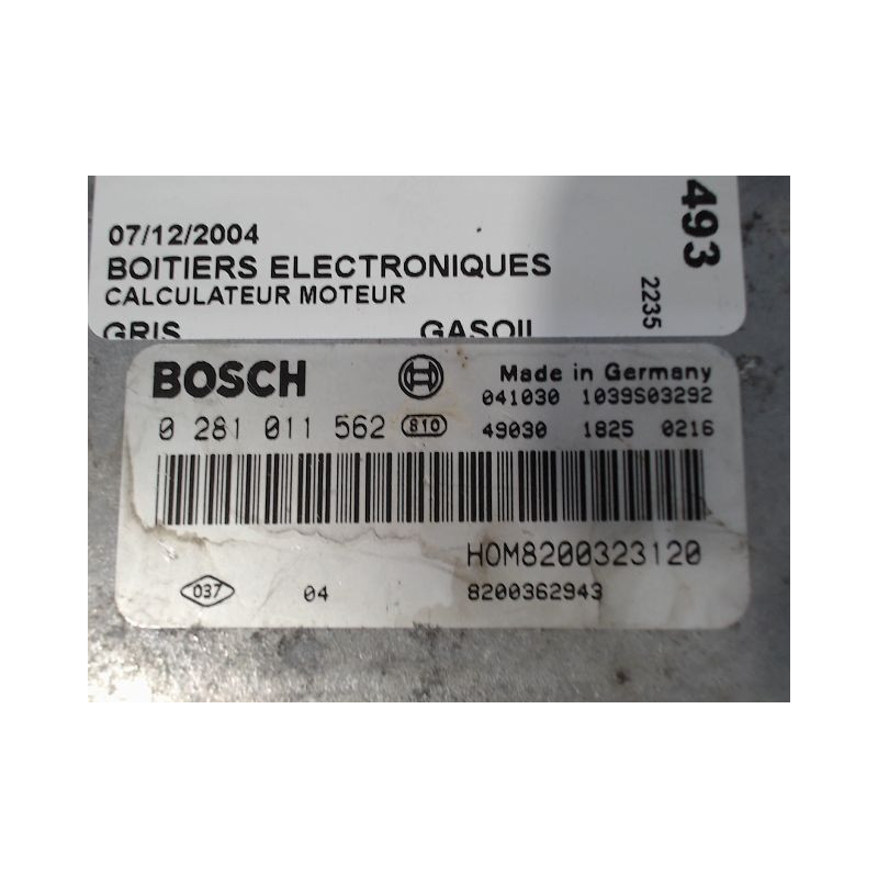 CALCULATEUR MOTEUR RENAULT KANGOO