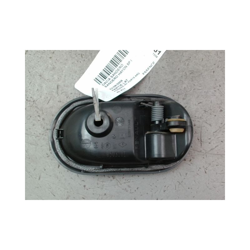 POIGNEE INTERIEURE PORTE ARRIERE GAUCHE DACIA SANDERO I 2008-2012