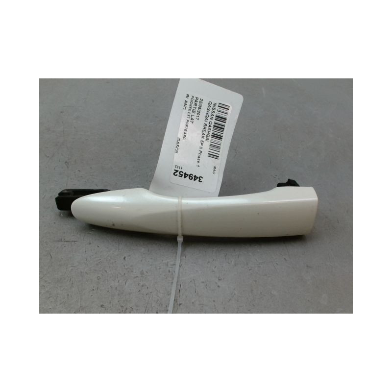 POIGNEE EXTERIEURE PORTE ARRIERE GAUCHE NISSAN QASHQAI BREAK II Phase 1 2014-...
