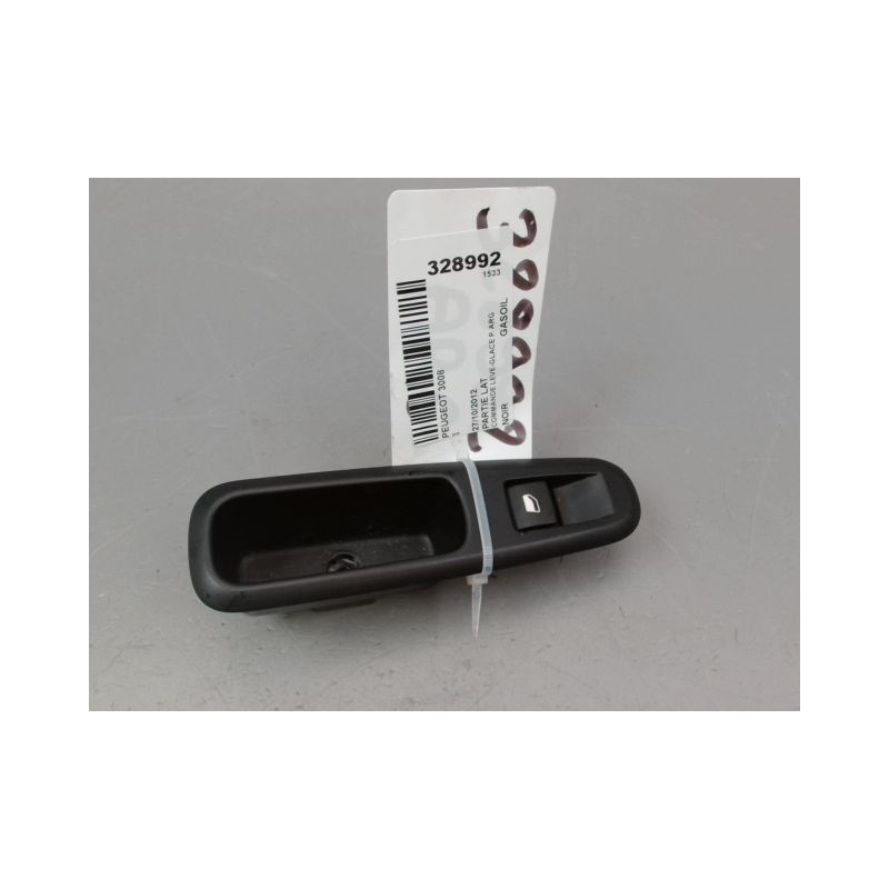 COMMANDE LEVE-GLACE PORTE ARG PEUGEOT 3008 BREAK I Phase 1 2009-2013
