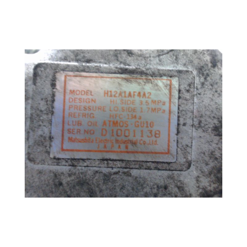 COMPRESSEUR AIR CONDITIONNE MAZDA MAZDA 6 5P