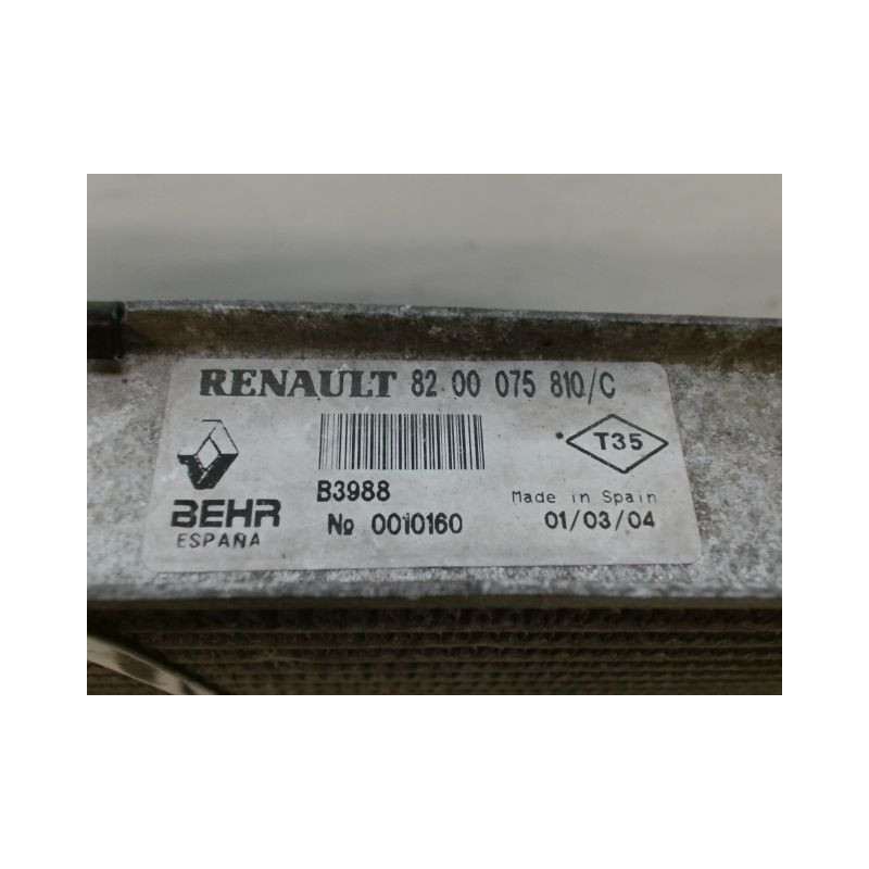 ECHANGEUR AIR RENAULT ESPACE MONOSP. IV Phase 1 2002-2006