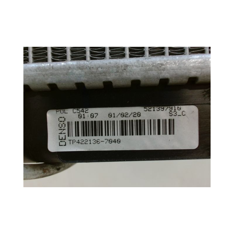RADIATEUR FIAT 500 II Phase 1 2007-...